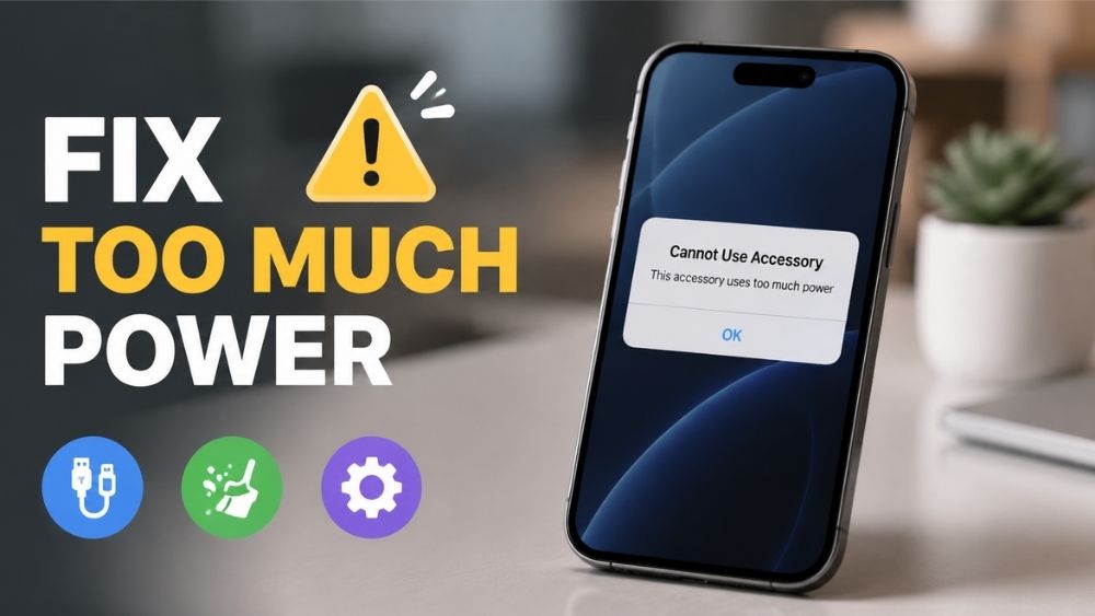 Fix "This Accessory Uses Too Much Power"