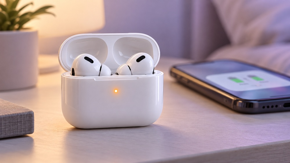 What Does an Amber or Orange Light on AirPods Mean