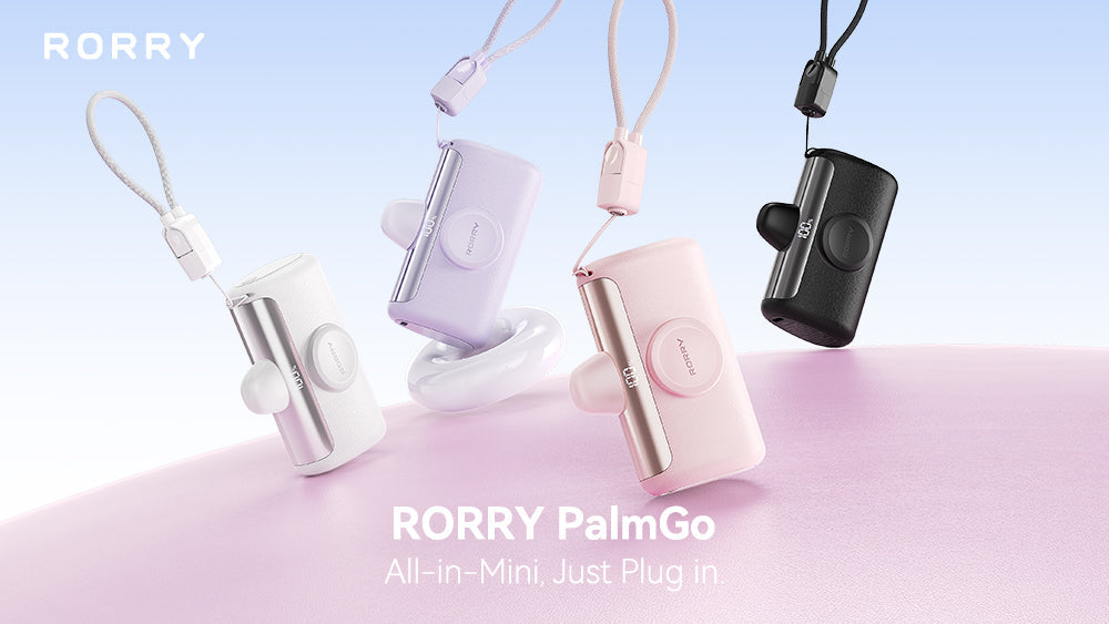 Fashion Meets Function: RORRY PalmGo Power Bank for Everyday Style