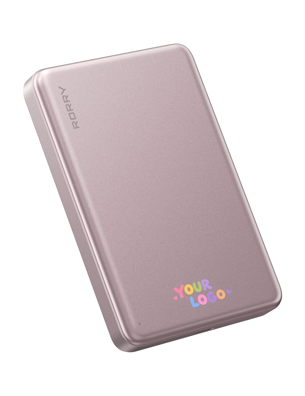 Logo personalizzato RORRY D14-10000mAh Power Bank ultra sottile Magsafe