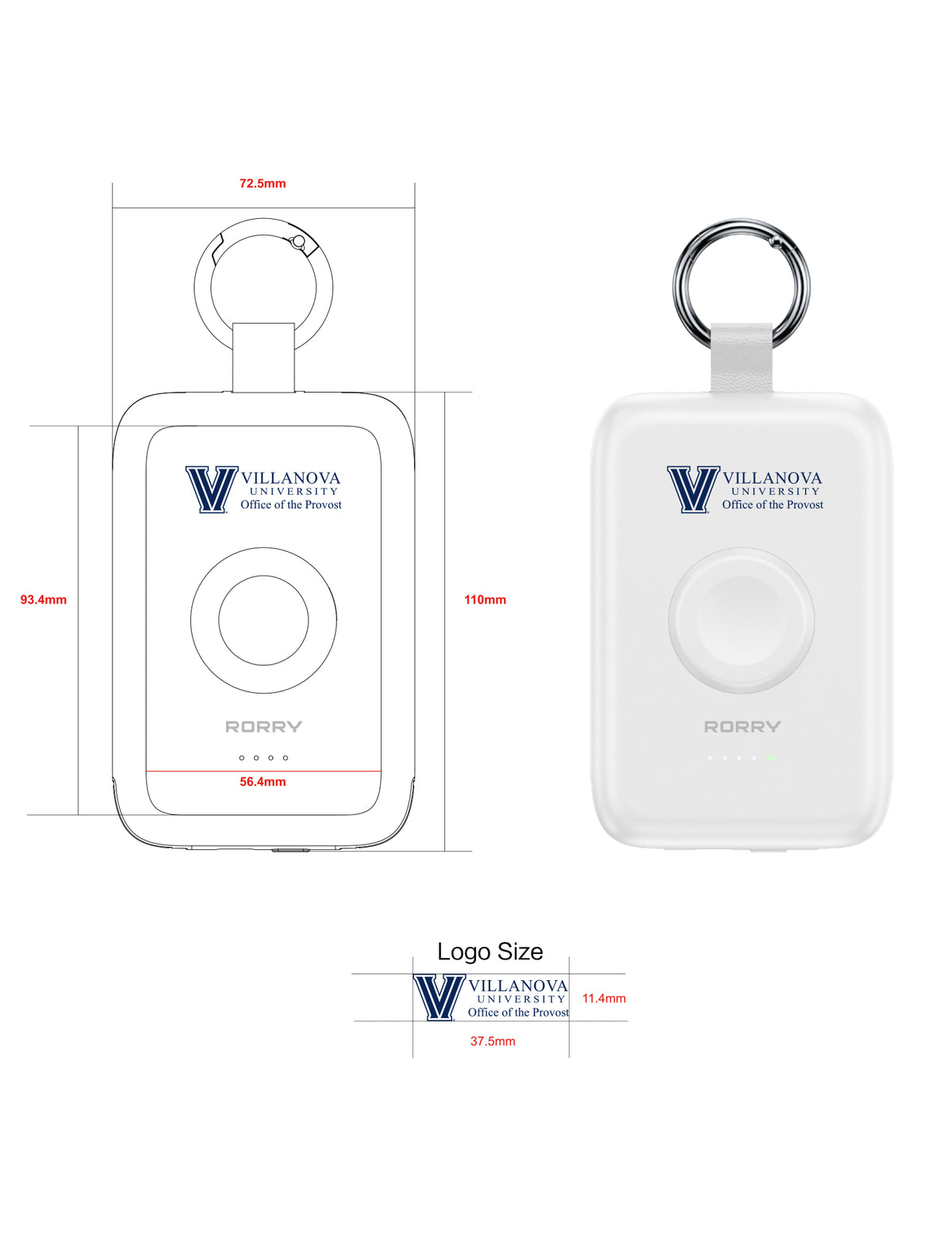 Cargador portátil RORRY CharmGo D2-10000 (con logotipo personalizado)