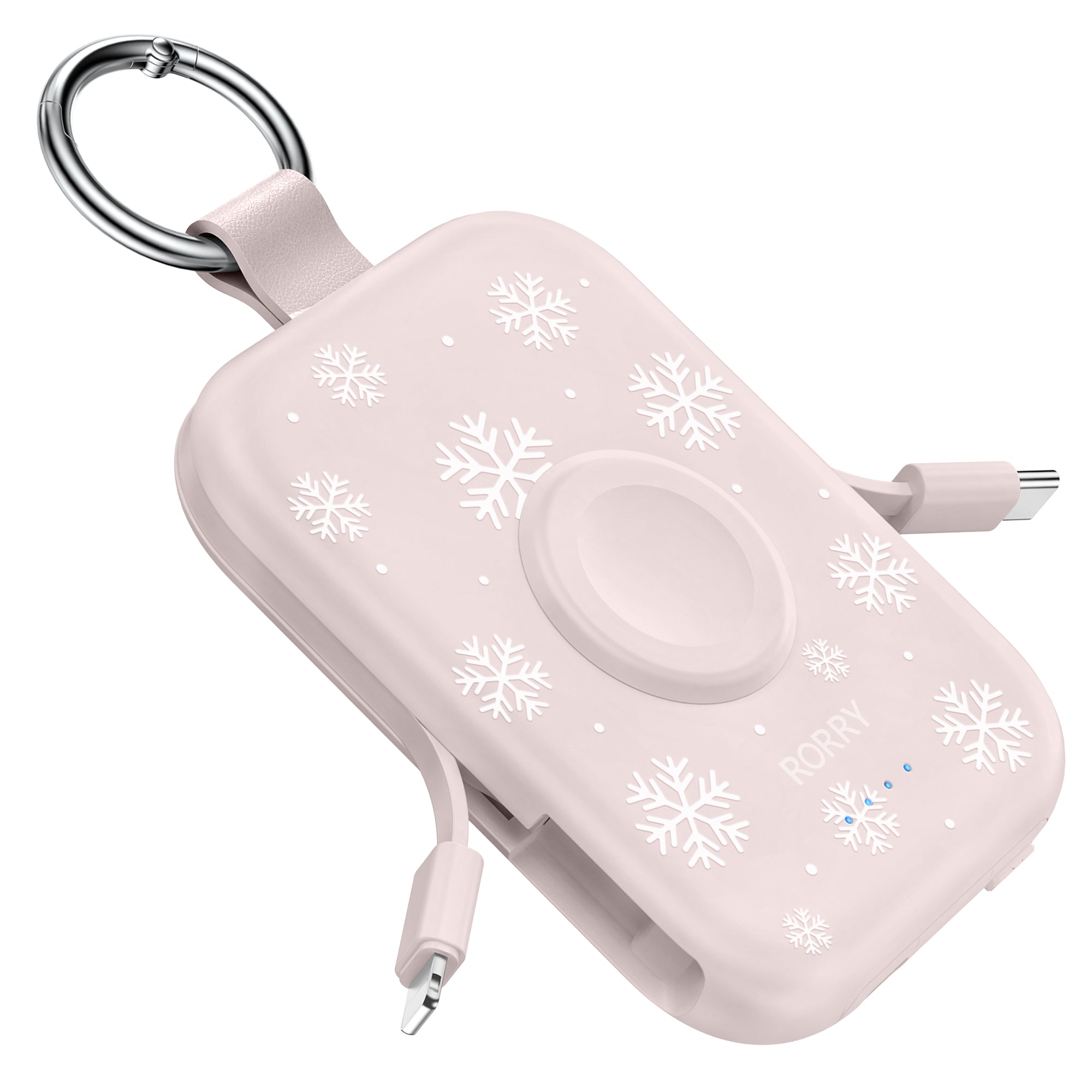 RORRY D2-5000mAh Portable Charger Keychain Power Bank