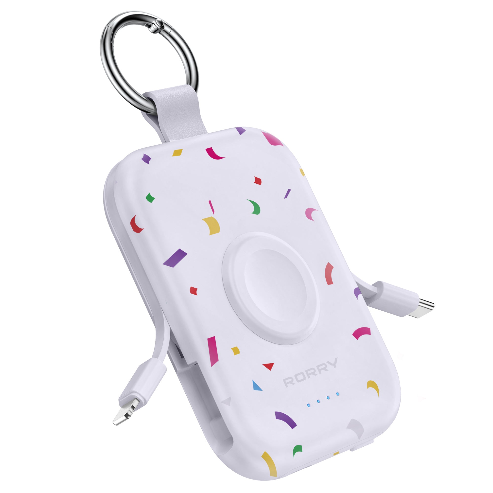 RORRY D2-5000mAh Portable Charger Keychain Power Bank
