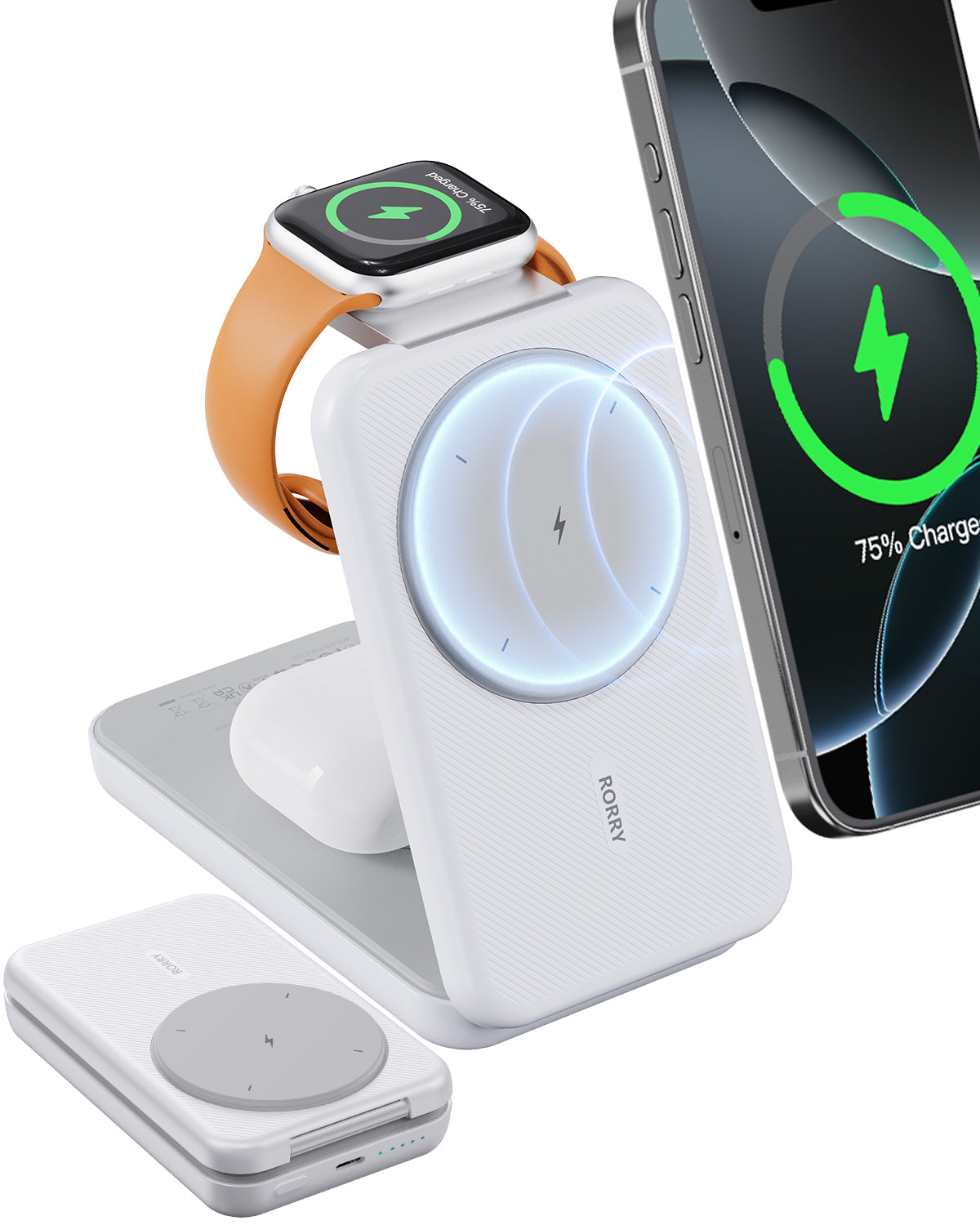 RORRY M3 10000mAh Megsafe Charging Station