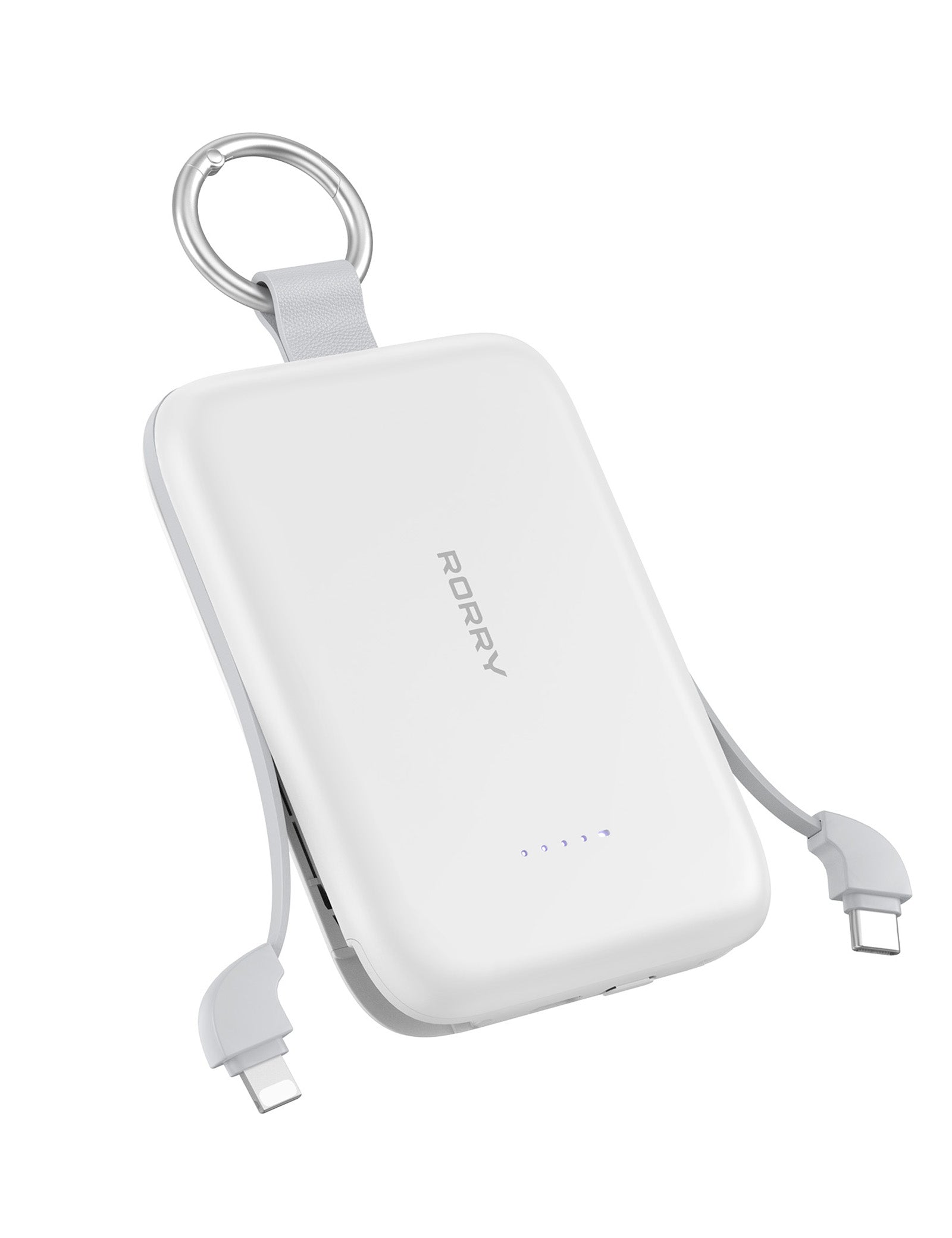 RORRY T1-10000mAh Portable Charger Keychain Power Bank 30W