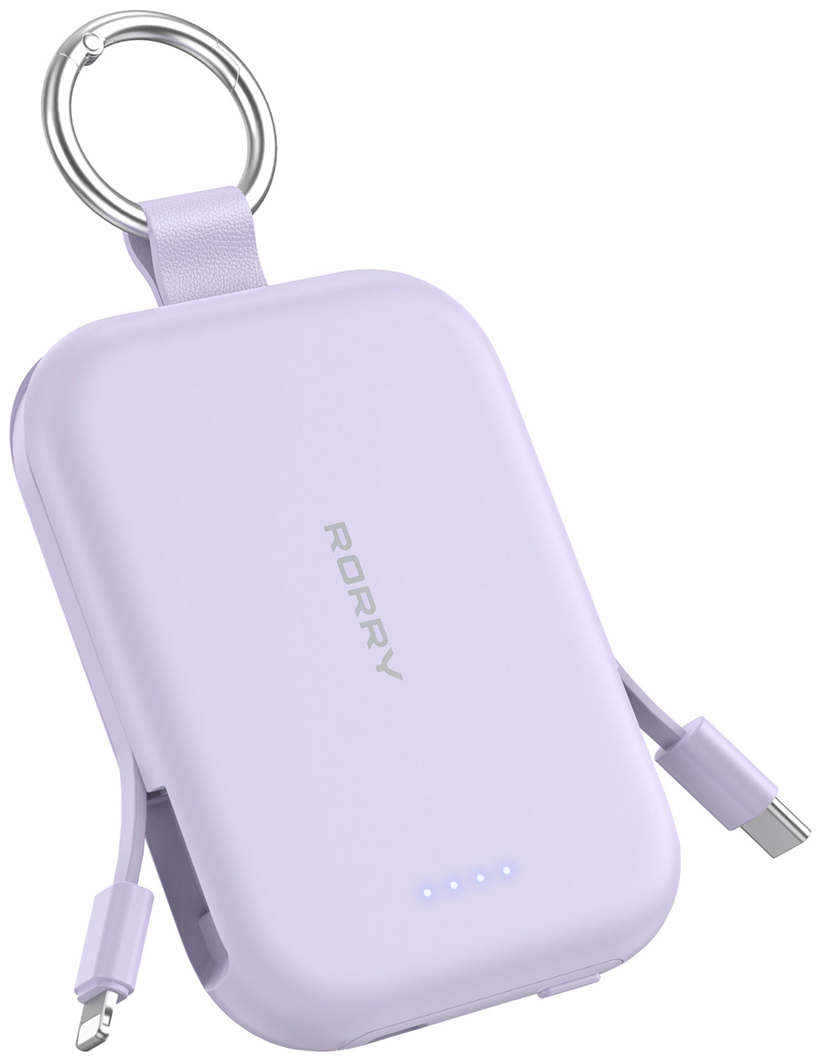 RORRY T1-5000mAh Portable Charger Keychain Power Bank