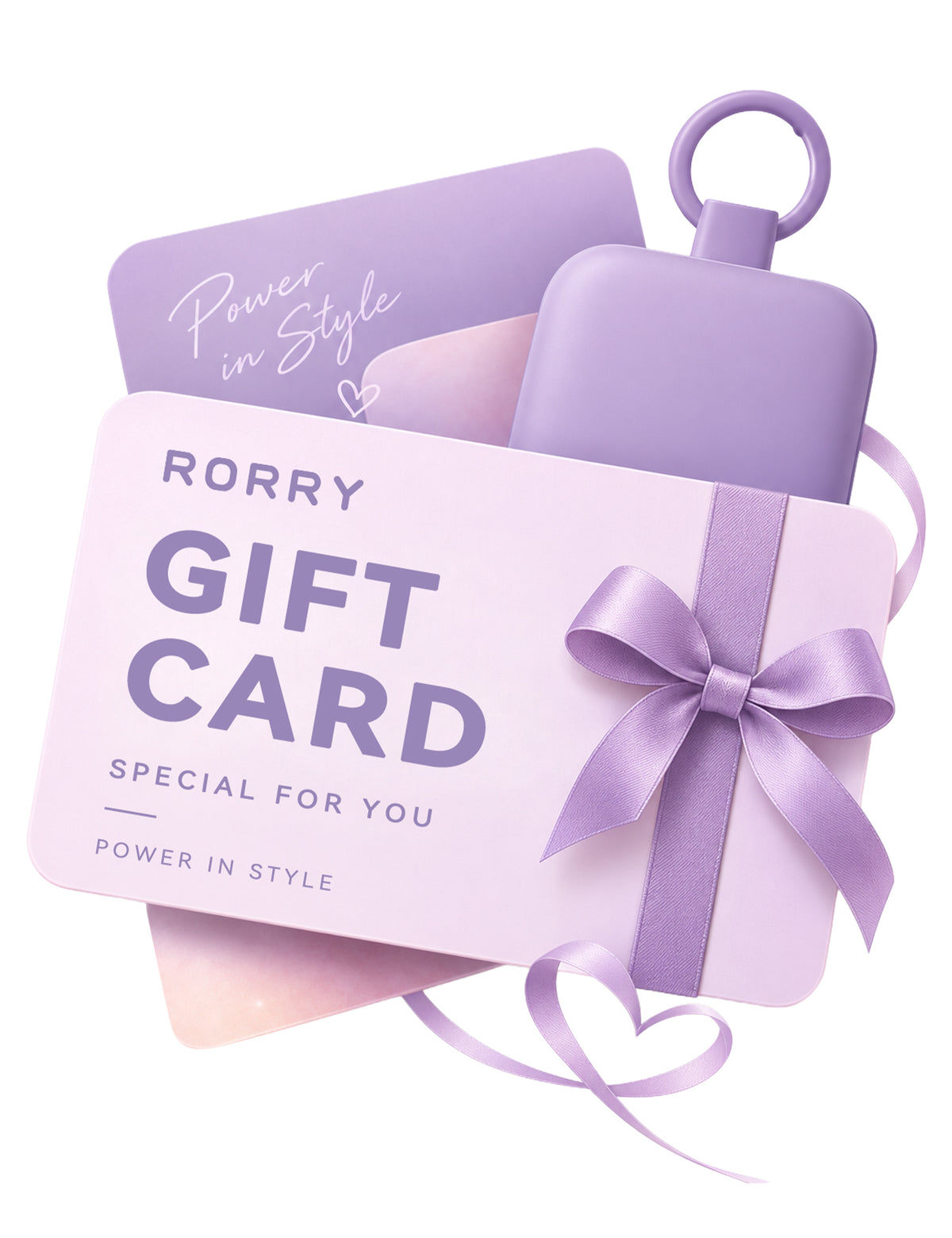 Tarjeta de regalo RORRY: dales poder. Déjelos elegir.