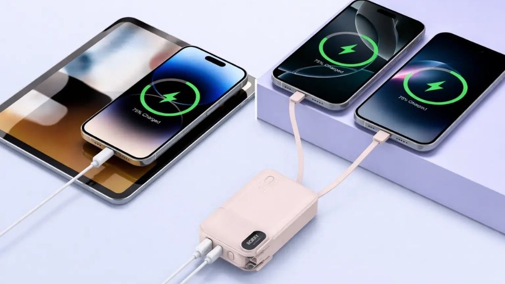 20000mah power bank charge many iphones