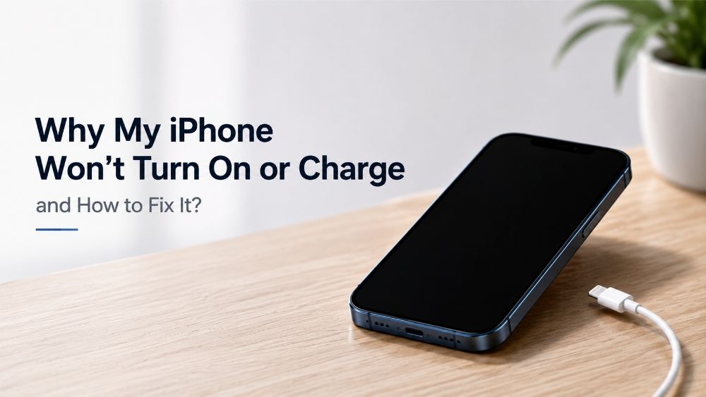 Why My iPhone Won't Turn On or Charge and How to Fix It?