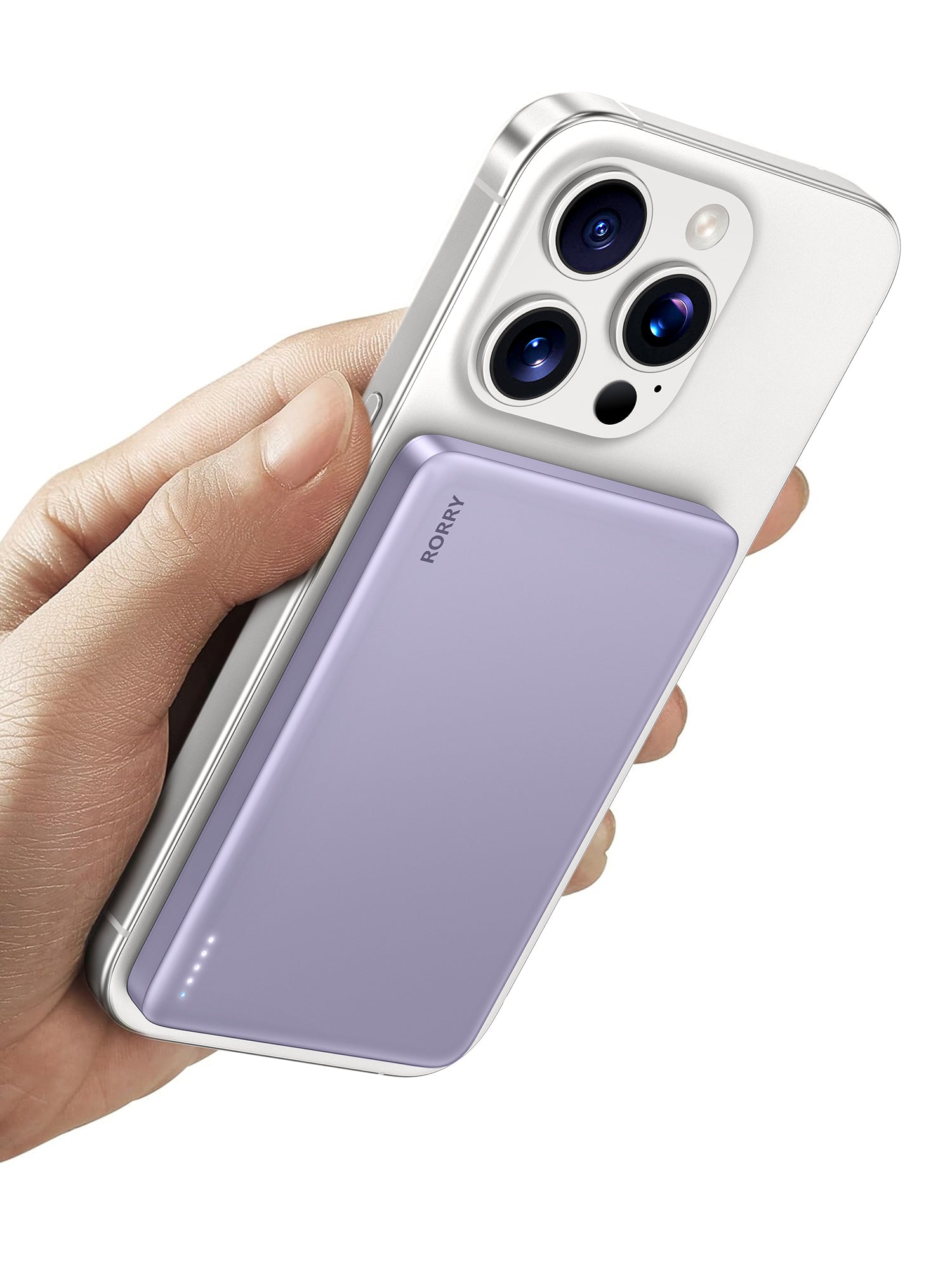 RORRY D14-5000mAh Megsafe Power Bank, Violet