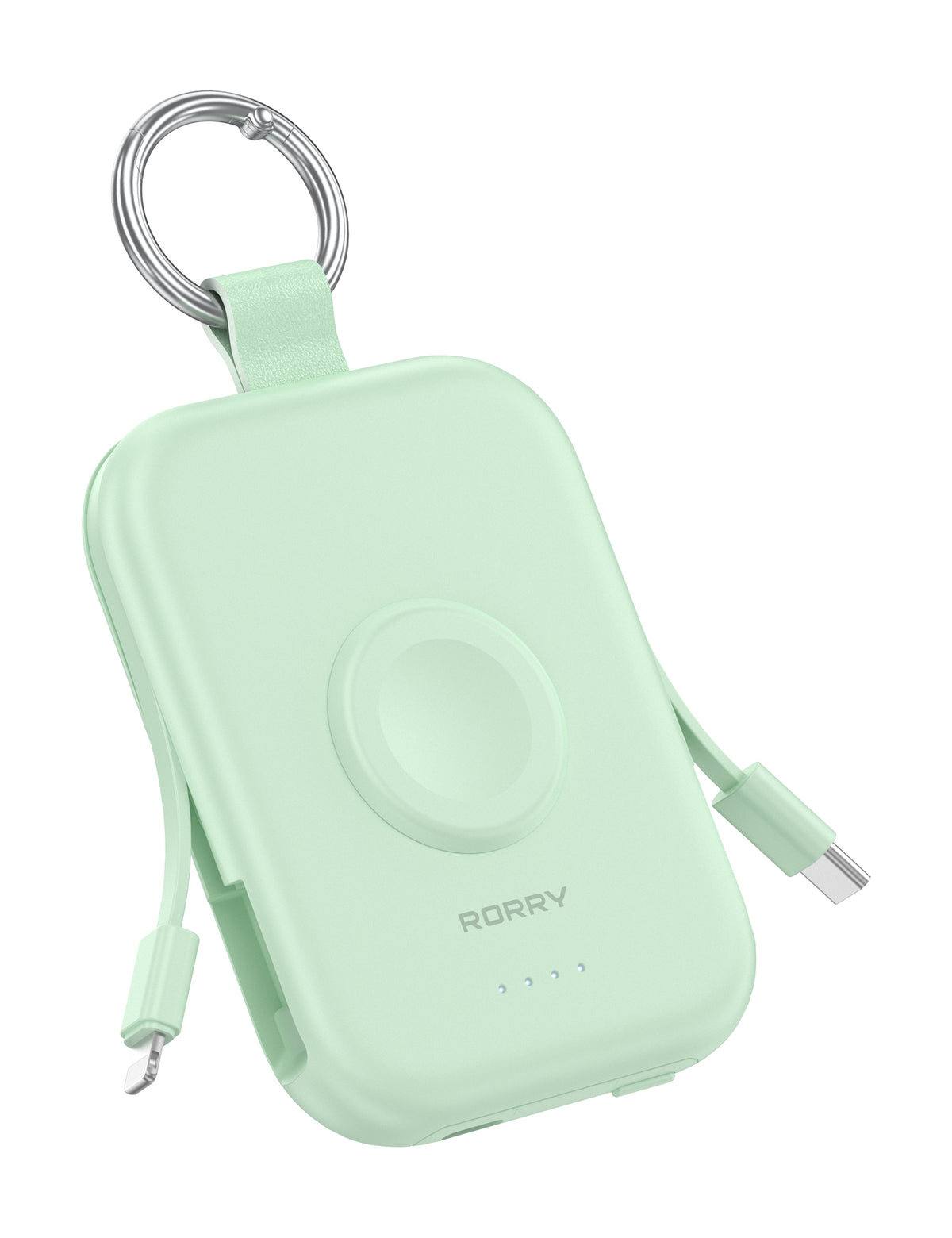RORRY CharmGo® D2-5000mAh Portable Charger Keychain Power Bank