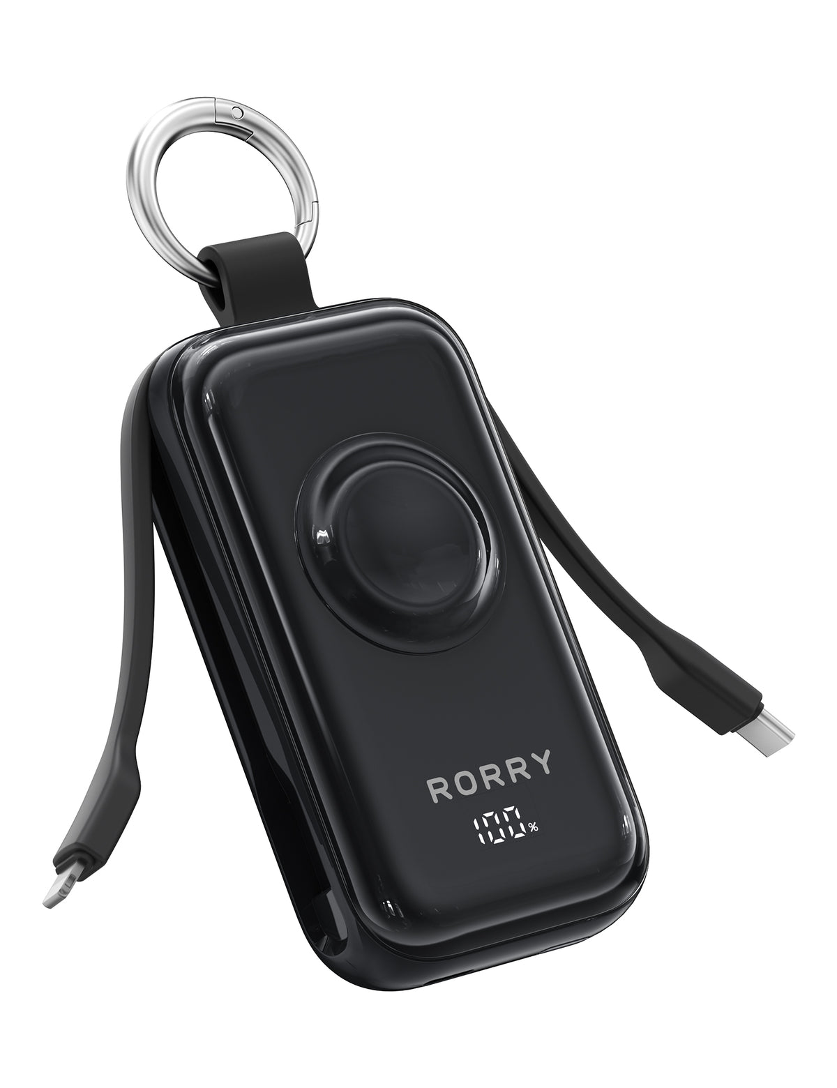 RORRY CharmGo® D4-10000mAh Portable Charger Keychain Power Bank 45W