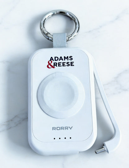 Chargeur portable porte-clés batterie externe RORRY D2-2500mAh avec logo personnalisé
