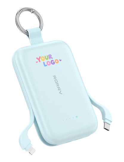 RORRY CharmGo T1-10000mAh Chargeur portable porte-clés batterie externe 30W