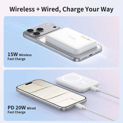Custom Logo RORRY P2-5000mAh MagSafe Power Bank