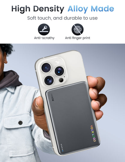 RORRY D14 Magsafe Powerbank 5K Slim (mit individuellem Logo)