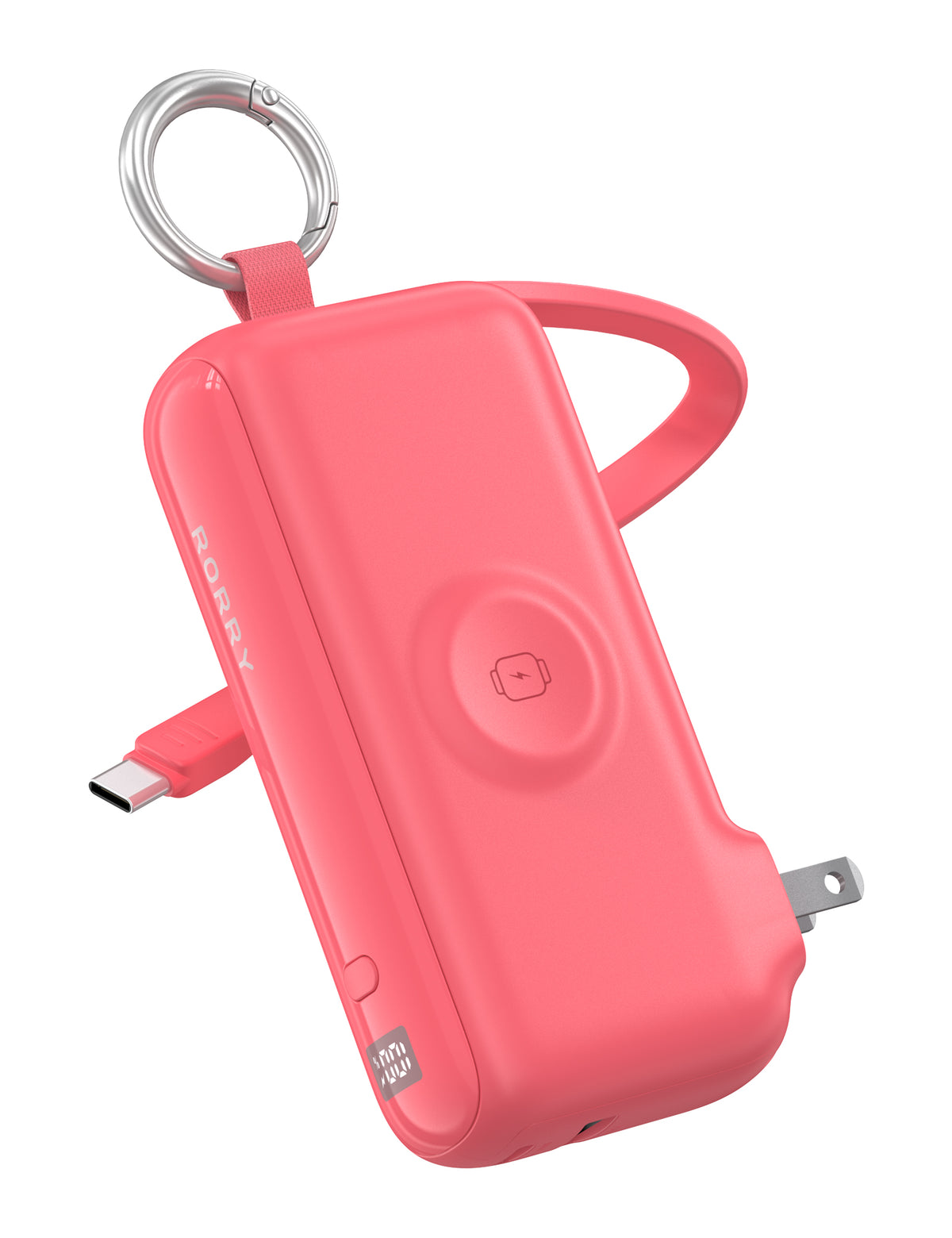 RORRY FLOW® CB4-10000mAh Portable Charger Charging with Cable & Wall Plug 40W