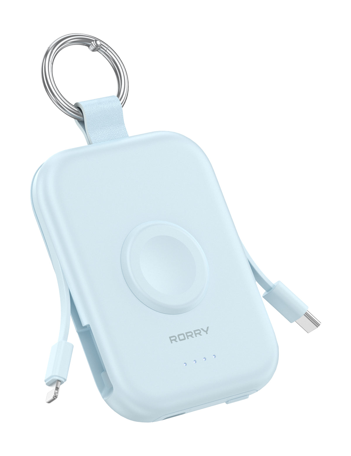 RORRY CharmGo® D2-5000mAh Portable Charger Keychain Power Bank
