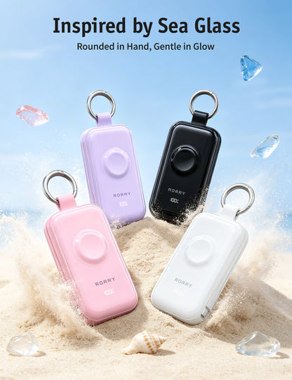 RORRY CharmGo D4-10000mAh Portable Charger Keychain Power Bank 45W