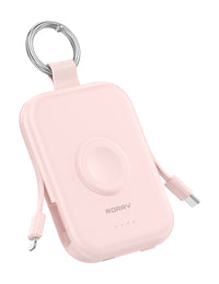 RORRY CharmGo® D2-5000 mAh tragbares Ladegerät, Schlüsselanhänger-Powerbank