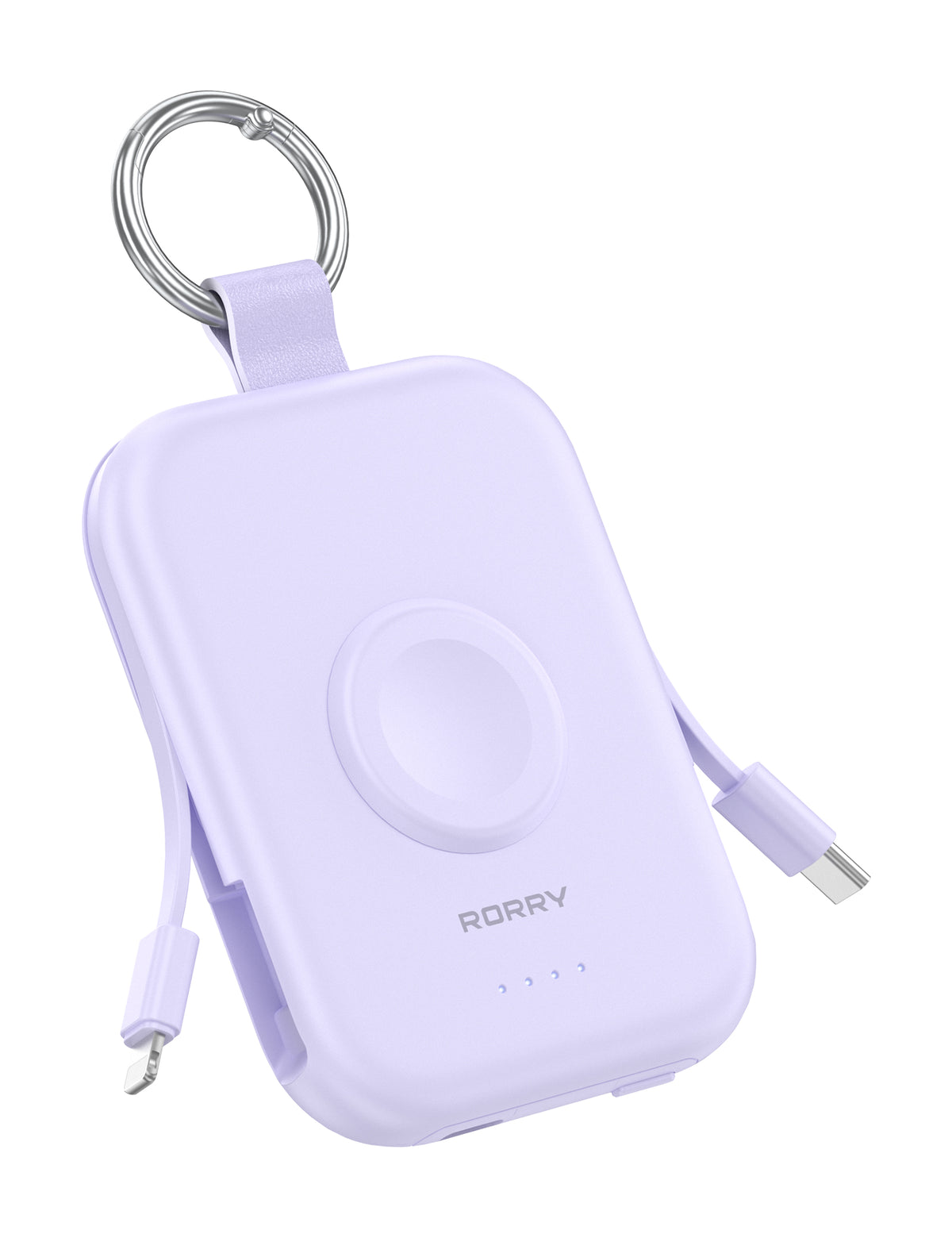 RORRY CharmGo® D2-5000mAh Portable Charger Keychain Power Bank