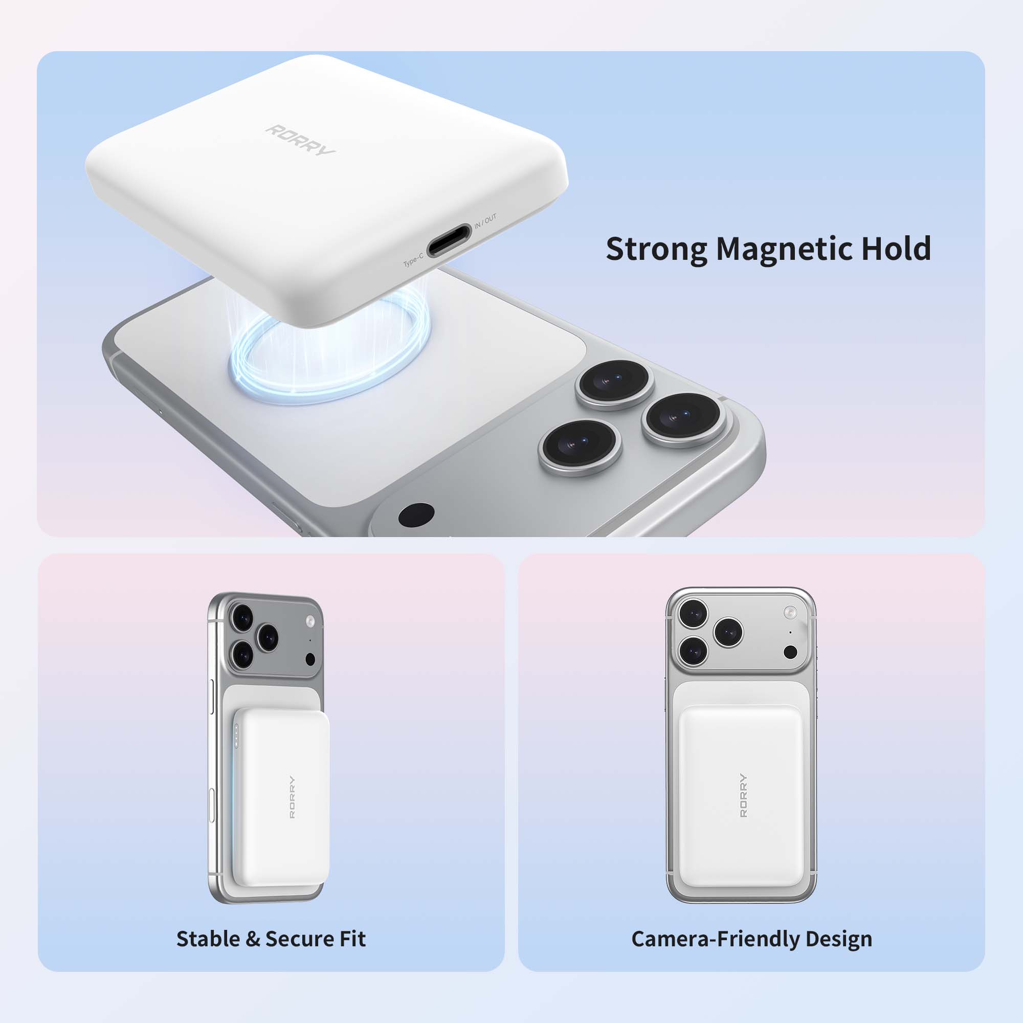 RORRY P2-5000mAh MagSafe Power Bank