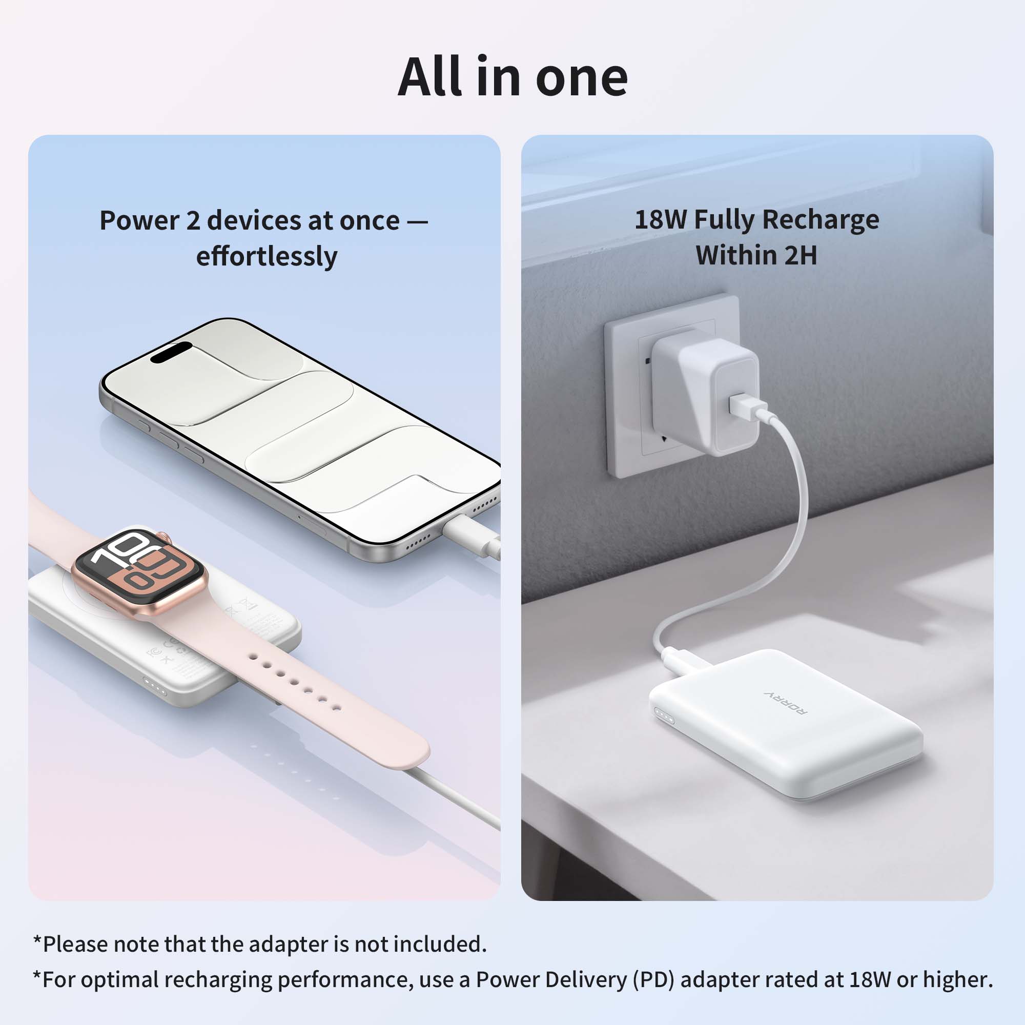 RORRY P2-5000mAh MagSafe Power Bank