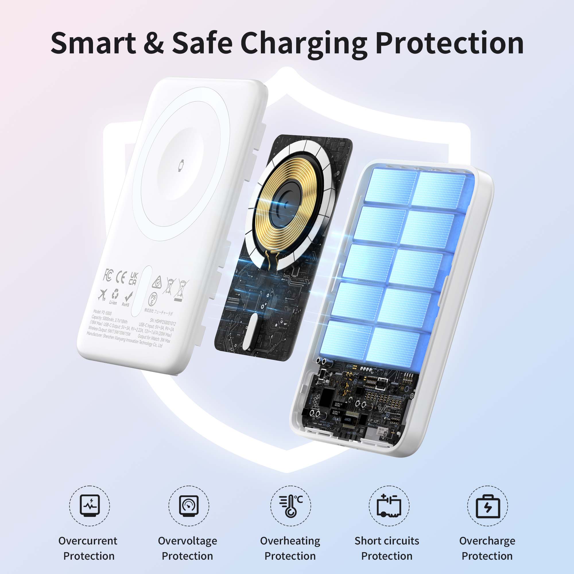 RORRY P2-5000mAh MagSafe Power Bank