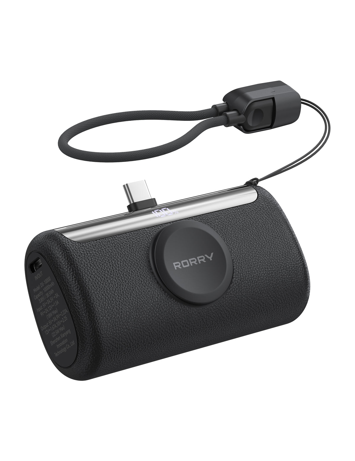 RORRY PalmGo® D5-10000mAh Portable Charger USB-C Power Bank