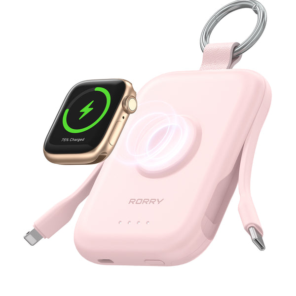 RORRY CharmGo® D2-5000mAh Portable Charger Keychain Power Bank