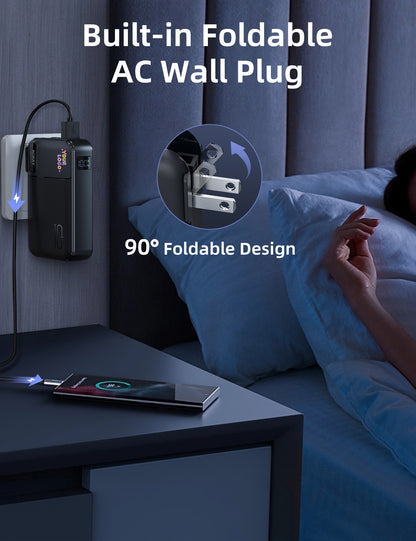 Chargeur portable RORRY CB06 10000mAh (prise murale secteur 22, 5W) avec logo personnalisé