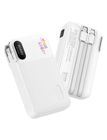 Chargeur portable RORRY CB06 10000mAh (prise murale secteur 22, 5W) avec logo personnalisé