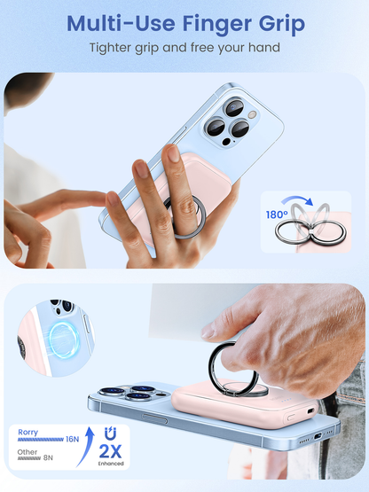 RORRY D13-5000mAh Magnetic Portable Charger Wireless Charger