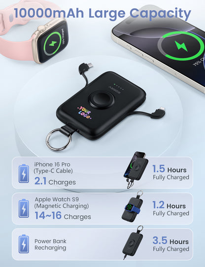Chargeur portable RORRY CharmGo D2-10000 (logo personnalisé) 
