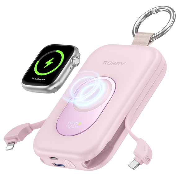 RORRY CharmGo D2-20000mAh Portable Charger Keychain Power Bank 30W