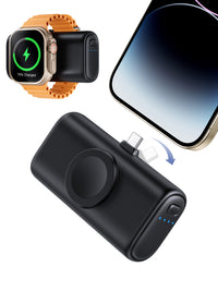 Chargeur portable RORRY D5-5000mAh avec ports USB-C et Lightning