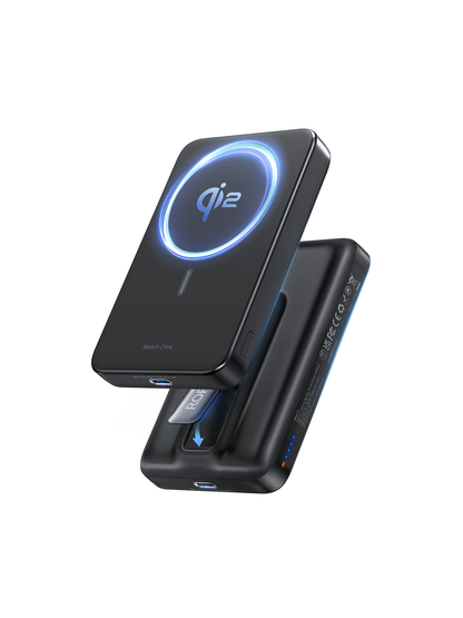 RORRY Qi2 10000mAh Fast Charging Magnetic Power Bank Wireless Charger