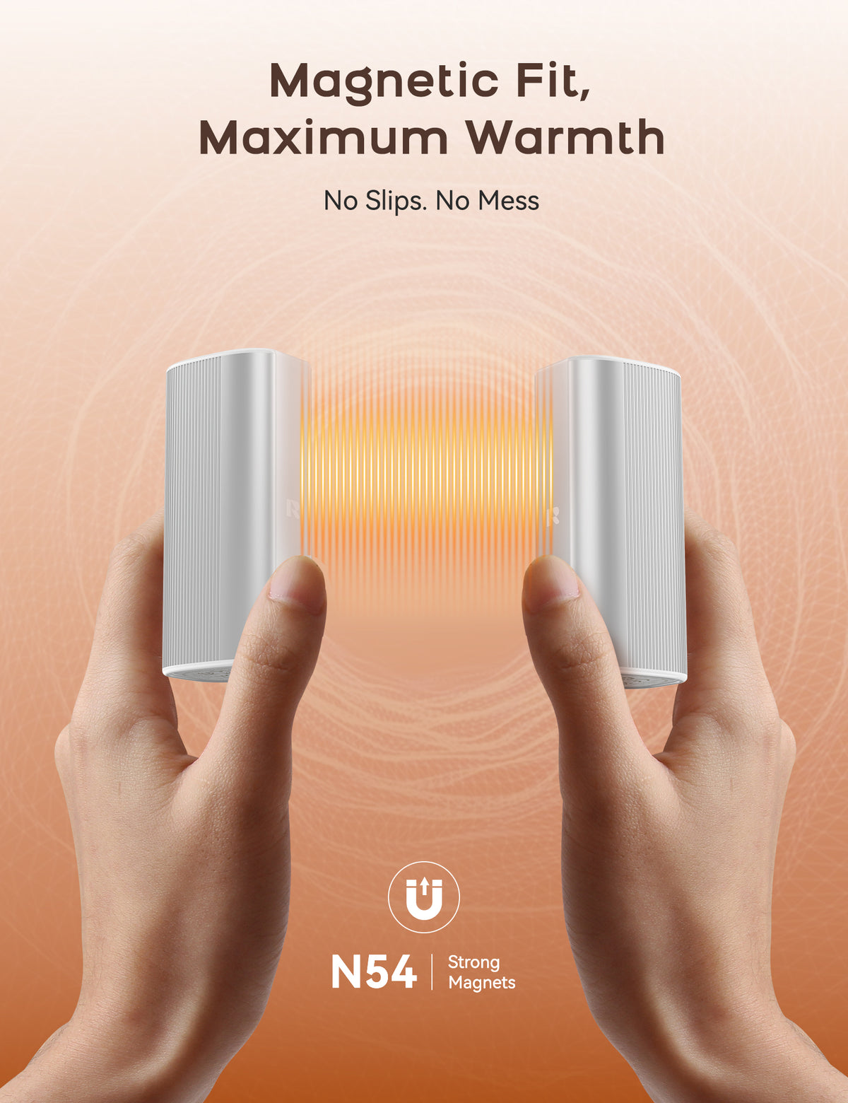 RORRY N1-10000mAh Chauffe-mains rechargeables (lot de 2)