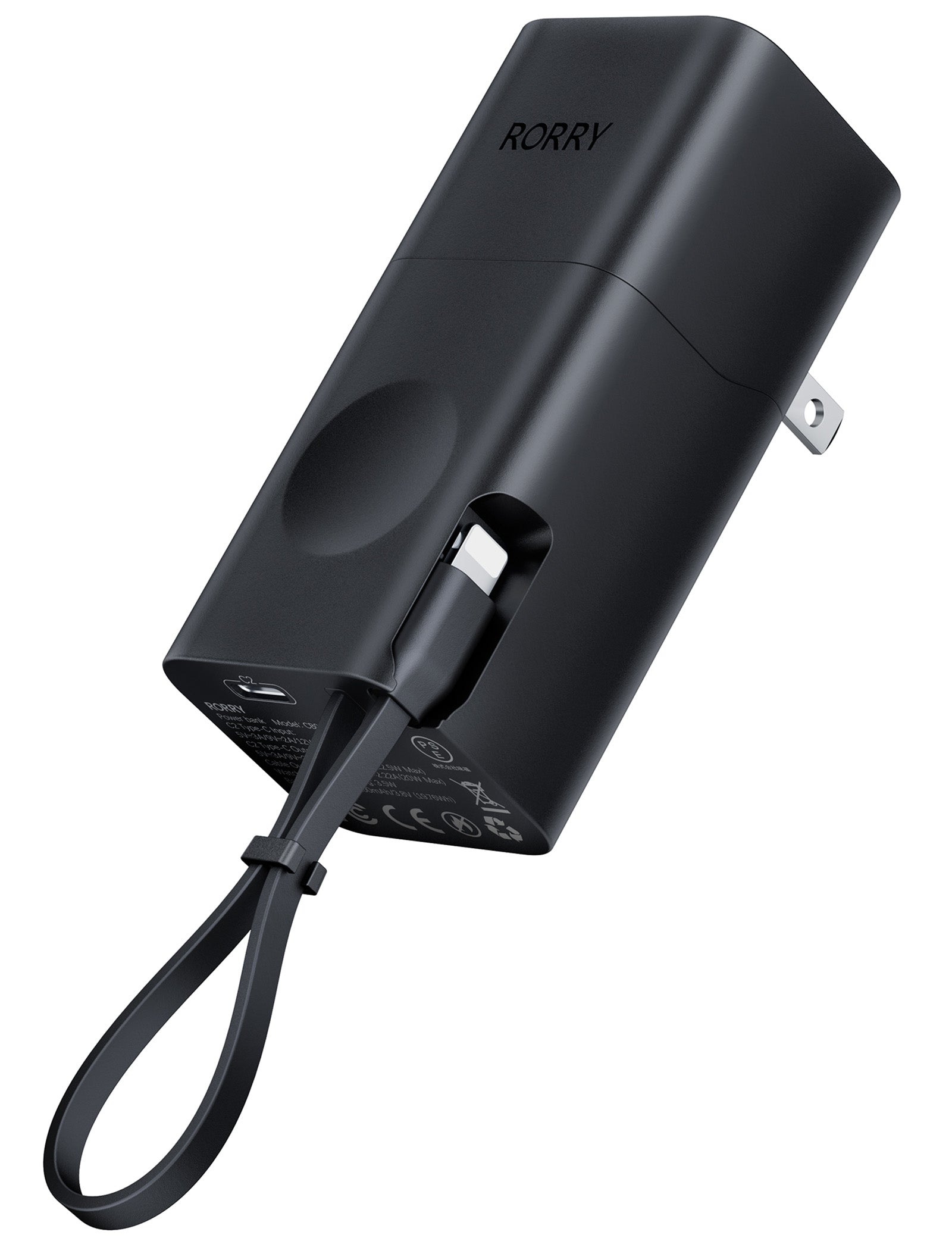 Rorry RORRY CB02 5000mAh Portable Charger: 20W Fast Type C Charger