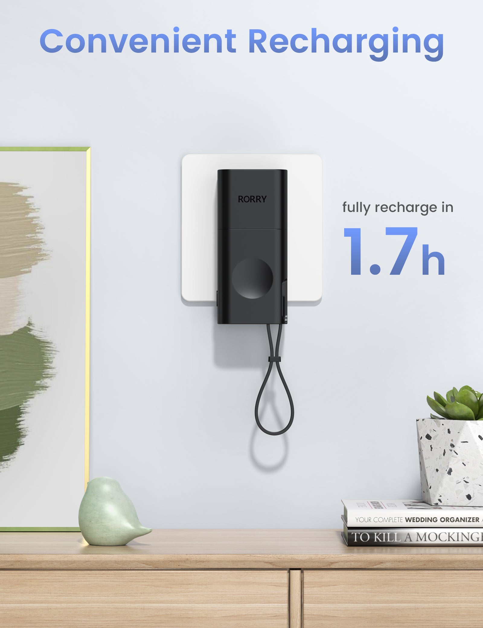 RORRY CB02-5000mAh Portable Charger Bank (Type C, 20W)