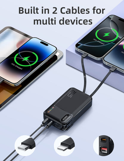 RORRY CB06 10000mAh Powerbank (Netzstecker 22,5W) mit individuellem Logo