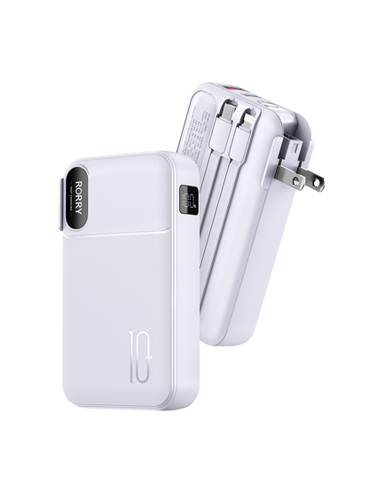 RORRY CB06 10000mAh Portable Charger 22.5W Fast Charging Power Bank