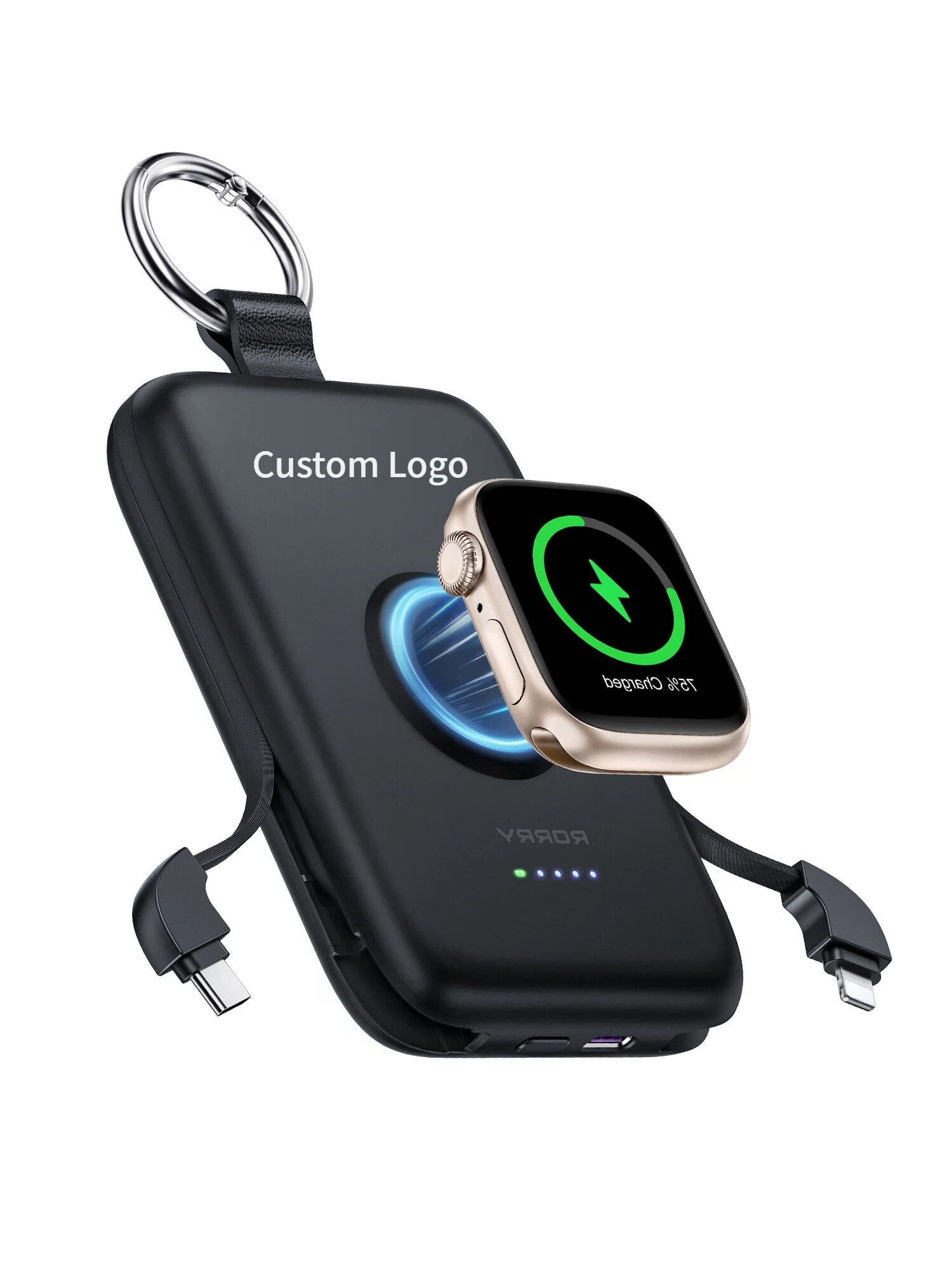 Chargeur portable RORRY CharmGo D2-10000 (logo personnalisé) 