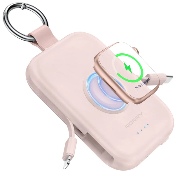 Porte-clés chargeur portable RORRY CharmGo D2-5000mAh