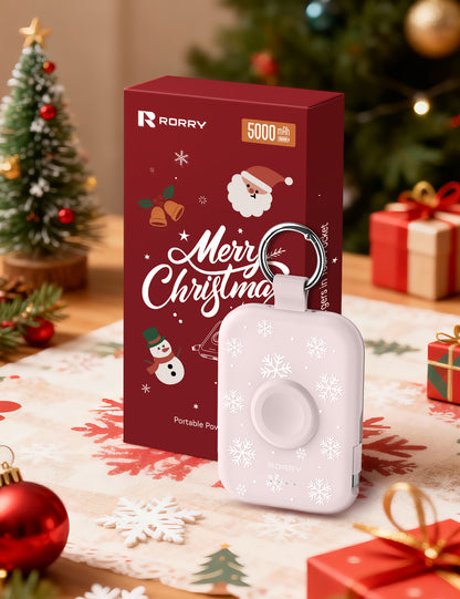 RORRY D2-5000mAh Portable Charger Keychain Power Bank