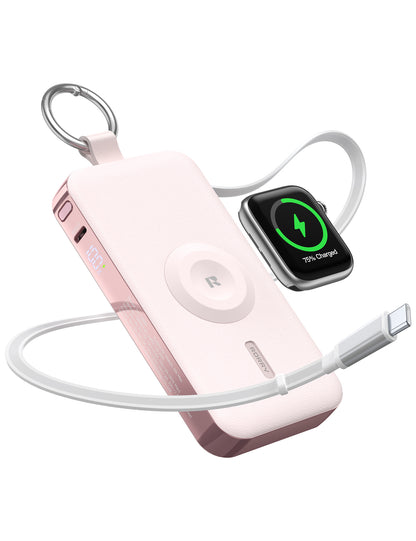 RORRY D3-12000mAh Portable Charger Keychain Power Bank 30W