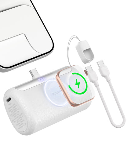 RORRY D5-10000mAh Portable Charger USB-C Power Bank