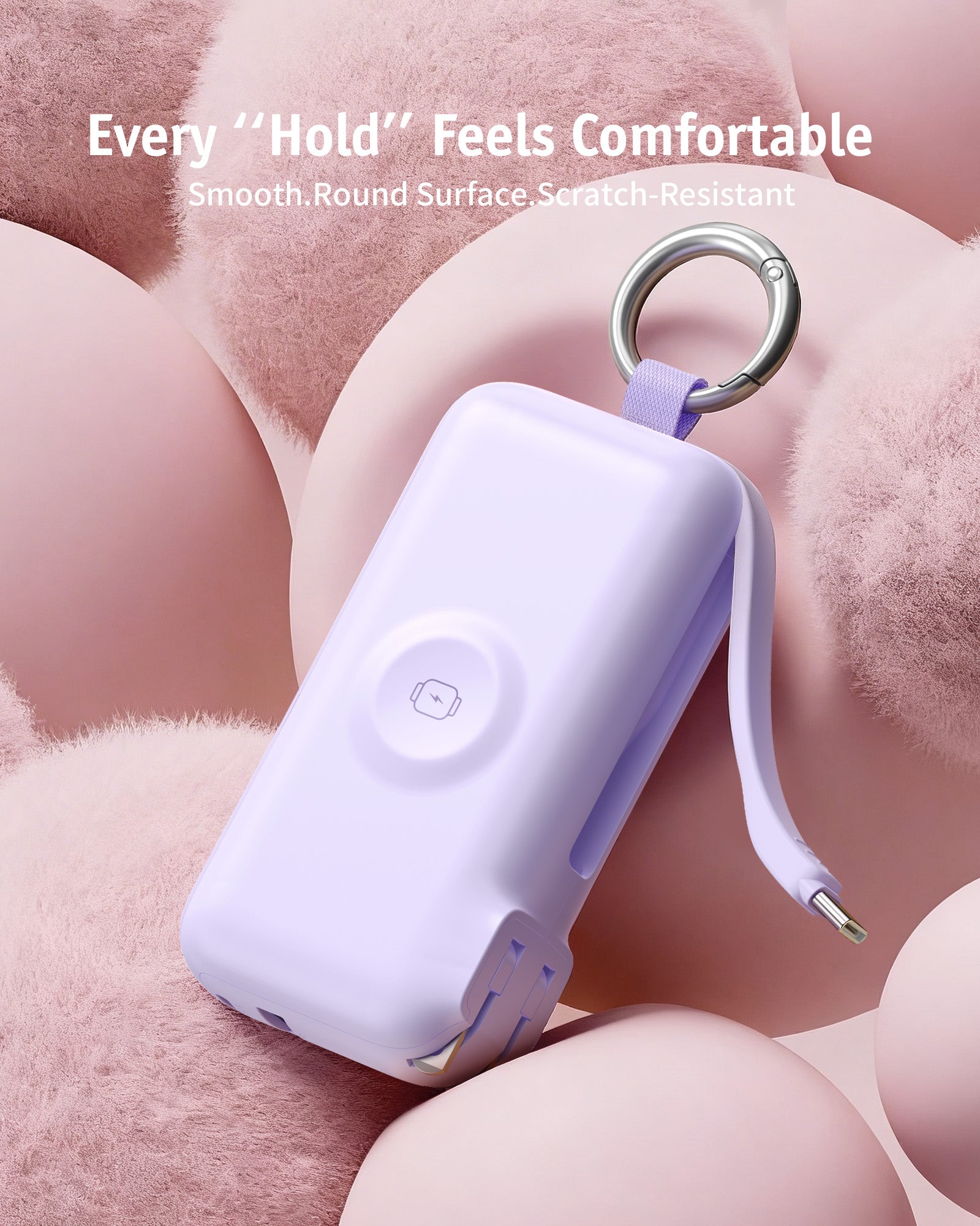 RORRY Flow CB4-10000mAh Portable Charger Charging with Cable & Wall Plug 40W