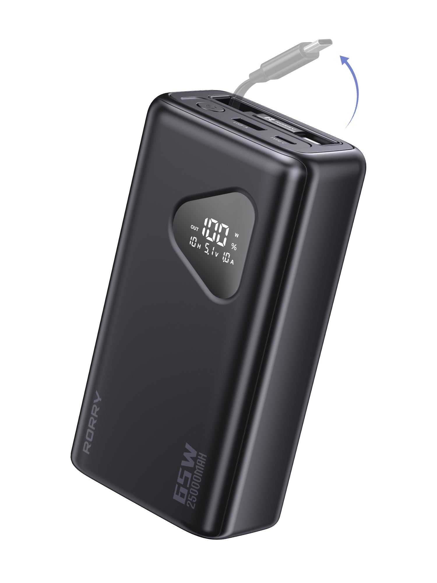 RORRY H3 25000mAh 65W Laptop Power Bank Portable Charger