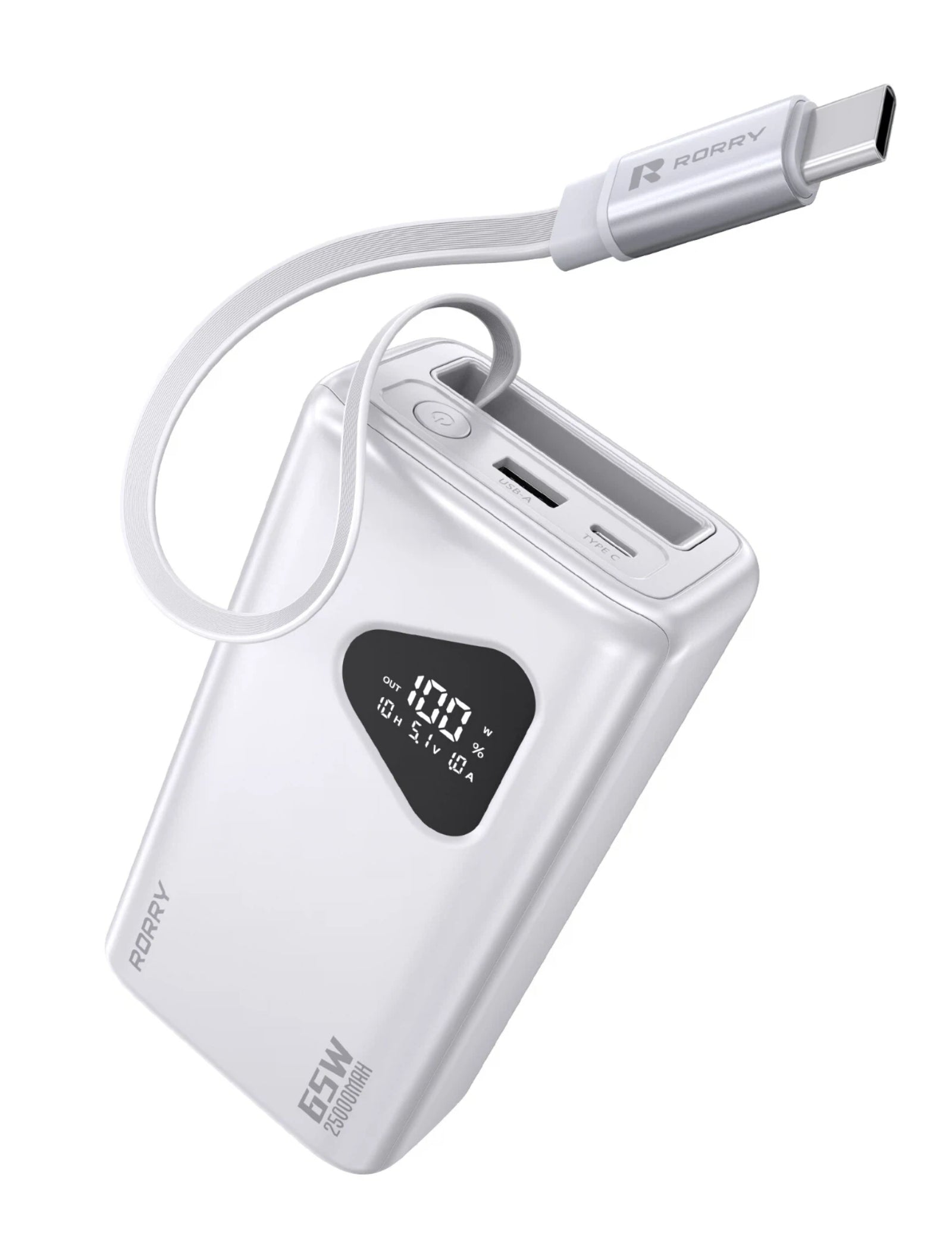 RORRY H3 25000mAh Laptop Power Bank 65W